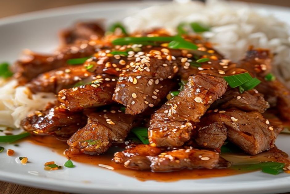 Recette de bœuf au sésame et zeste d’orange